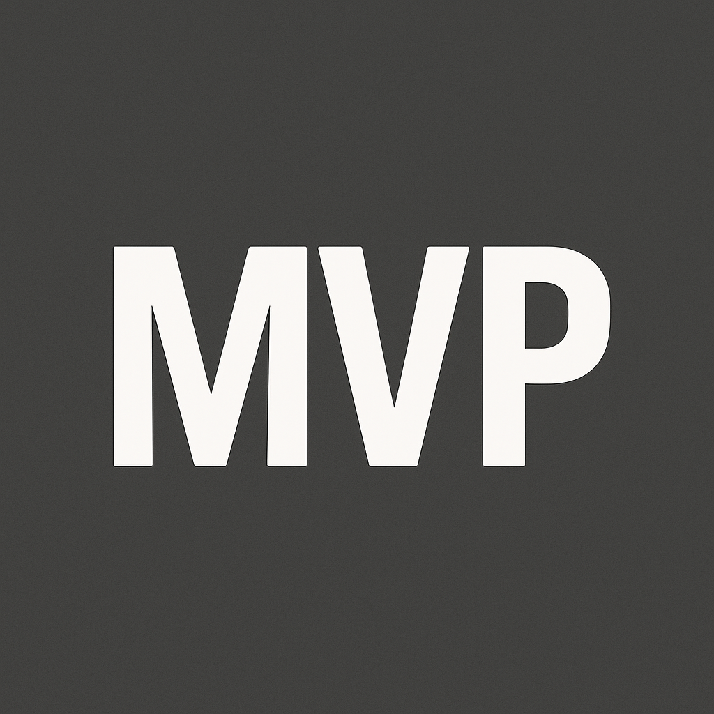 MVP - minimum viable product
